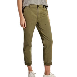 CURRENT Elliott 31 Green womens straight Confident pant NWT